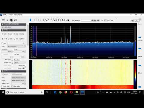 Using the RTL-SDR dongle with the SDRSharp