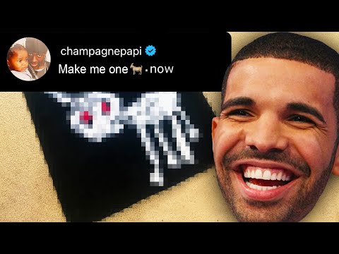 CUSTOM DRAKE / J COLE RUG | Full Process Rug Tufting