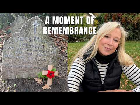 No Mudlarking Today — But I Found Something More Meaningful 🌺 (Remembrance Sunday)