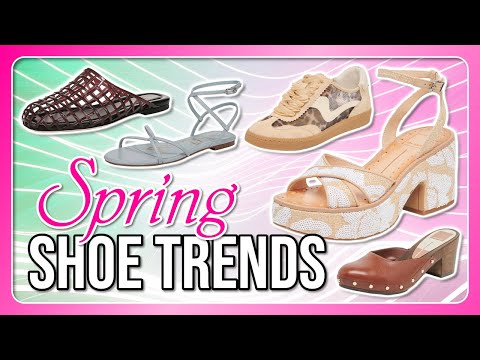 Top 10 Spring Shoe Trends You Need In 2025!