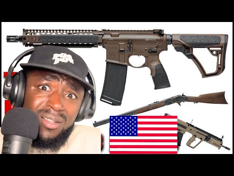 British Guy Reacts to America’s Top 5 Home Defense Guns - This Is INSANE