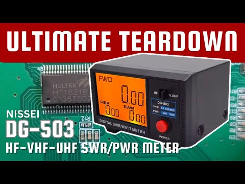 Nissei DG-503 VS Surecom: Which PWR Meter is Lying? Full Disassembly & Test