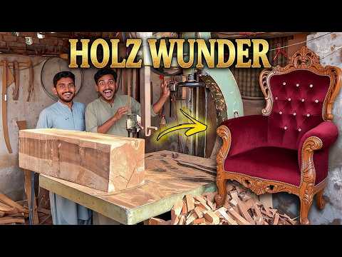 I Carved a Chair Worth $10,000... But How Much Did It Really Cost?