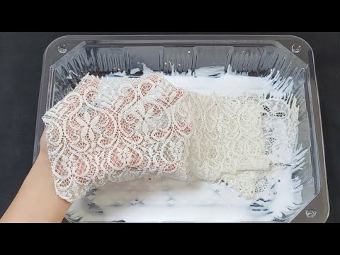 Mix glue with old lace, you will not believe the incredible results. Home decor Idea - DIY