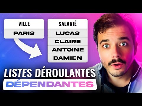 Listes déroulantes dépendantes Excel : La méthode simple