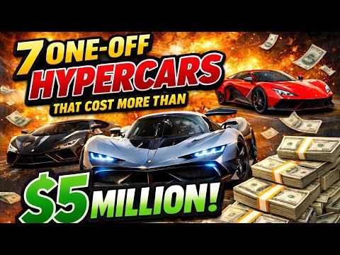 7 Ultra-Exclusive Hypercars That Cost Over $5 Million