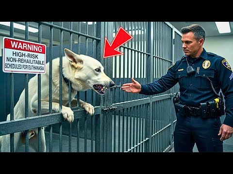 A White K9 Was Set for Euthanasia as “Non-Rehabilitable” — Until an Officer Spoke a Single Word