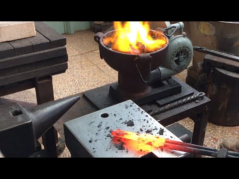 Can I Fire Weld Using My Mini Charcoal Forge? (knife project)