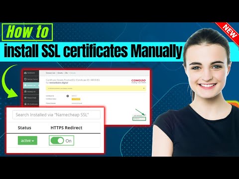 How to install SSL certificates namecheap manually with plugin