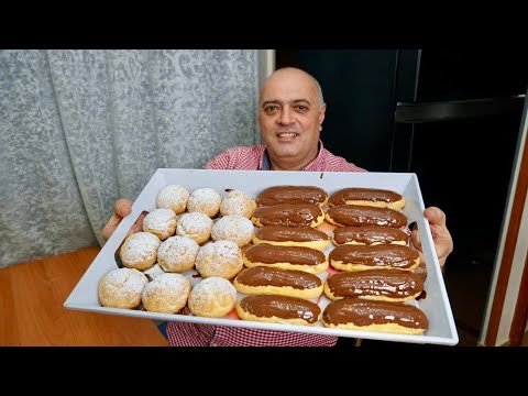 ЭКЛЕРЫ — Самый простой и вкусный рецепт!