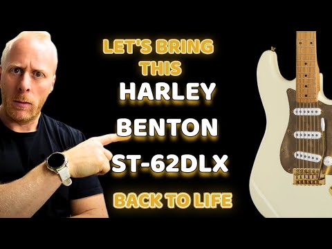 Watch Me Transform This Neglected Harley Benton ST-62DLX Guitar