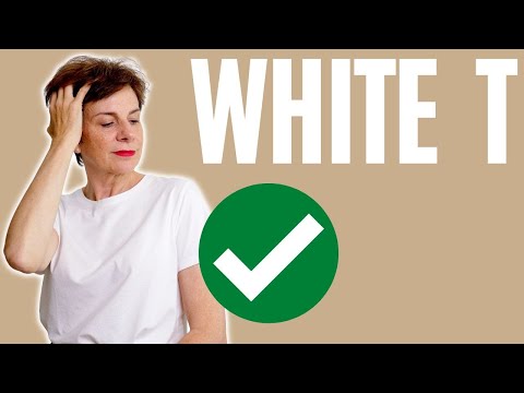 How To Style A White T Shirt: Women Over 50