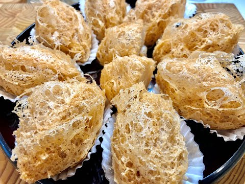 *Eng Subs*【蜂巢芋角】傳統點心蜂巢芋角，歷久不衰，外酥內香，芋香味十足，懷舊點心 | Honeycomb Taro Dumplins Dim Sum