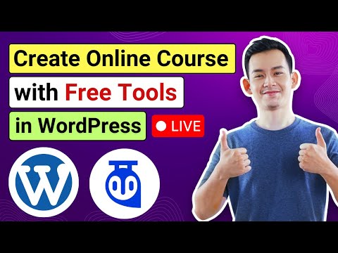 How to Create an Online Course with Free Tools | Tutor LMS Free Course Tutorial | Step by Step