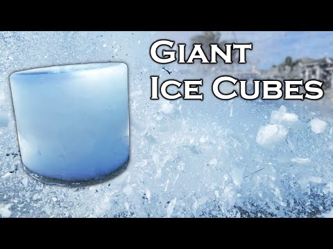 Making Gigantic Ice Cubes In My Garage