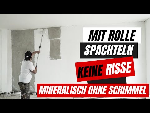 Kinderleicht auf Q3-Q4 MINERALISCH selber spachteln ⎜ohne Schimmel und Risse 😃🤙🏼