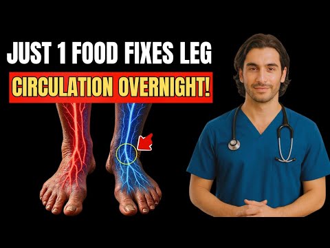 Over 60  Eat THIS Before Bed to Boost Leg Circulation Overnight