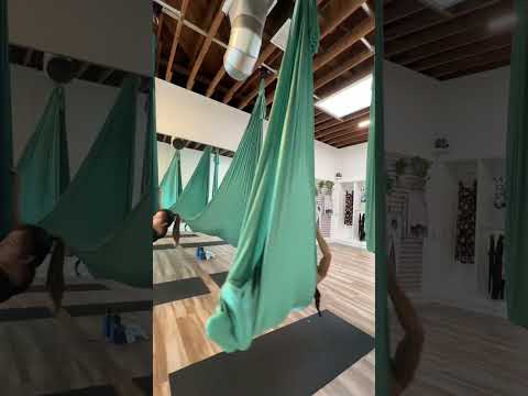 THIS IS YOUR SIGN TO DO AN AERIAL YOGA CLASS WITH YOUR BESTIES #shorts
