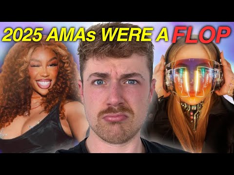 The 2025 American Music Awards were a HOT MESS