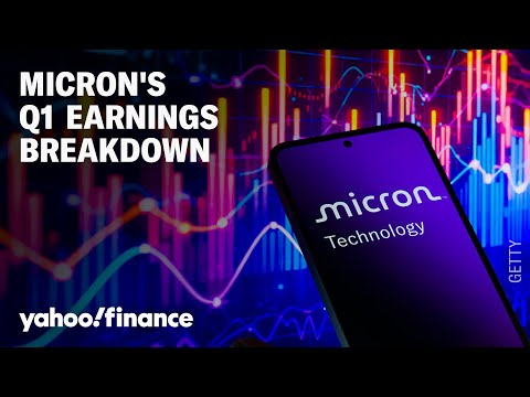 Micron smashes Q1 earnings estimates and delivers bullish outlook. Stock soars.