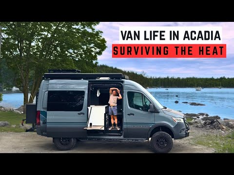 Van Life in Maine... During a 105° Heat Index?!