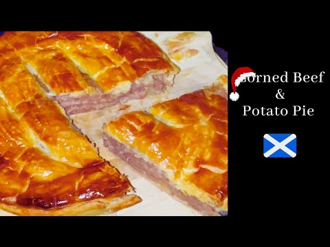 Corned Beef & Potato Pie | Easy family dinner recipe :)