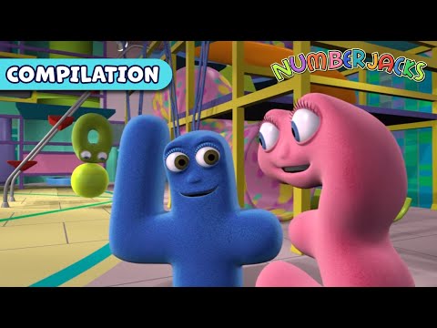 Solve Problems in Different Ways! Numberjacks Kids Maths Compilation