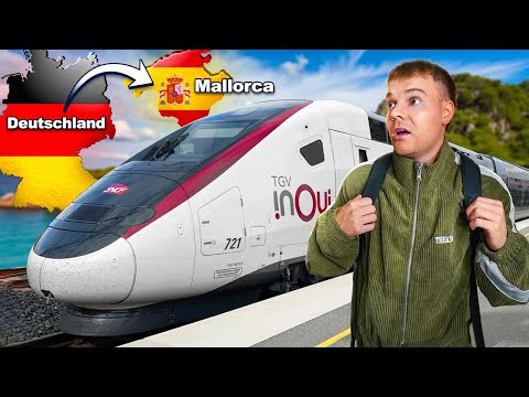 I'm taking the train to Mallorca! (without flying)