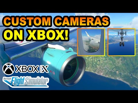 SET CUSTOM CAMERAS ON XBOX | BEGINNERS GUIDE | Microsoft Flight Simulator