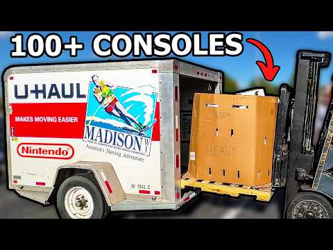 I bought an 800lb Pallet of video games... I'll NEVER recover