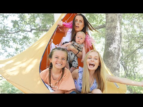 24 HOURS OVERNIGHT IN OUR GARDEN CHALLENGE! | Family Fizz