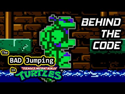 The Bad Jump Design and 30 FPS Gravity of TMNT (NES) - Behind the Code