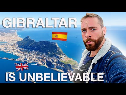 Inside GIBRALTAR: Strange British Territory in Spain🇬🇧🇪🇸