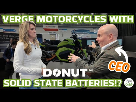 Donut Lab and Verge Motorcycles In Depth Interview - Solid State and More! (CES 2026)