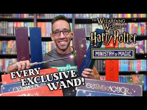 I PURCHASED EVERY WAND | Epic Universe Wizarding World of Harry Potter | Cosme Acajor