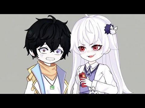 被女校霸逼到墙角时，我吓的连忙给网友对象发消息，可没想到女校霸的手机响了！#沙雕动画