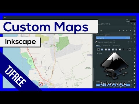 Inkscape - Custom SVG Maps from OpenStreetMap