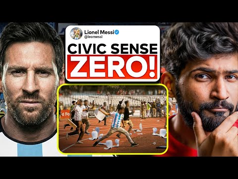 Messi - Indian civic sense FAILED again | Abhi and Niyu