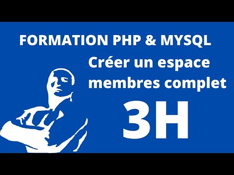 TUTO PHP - Créer un Espace Membres de A à Z en PHP & MYSQL (Débutants) !