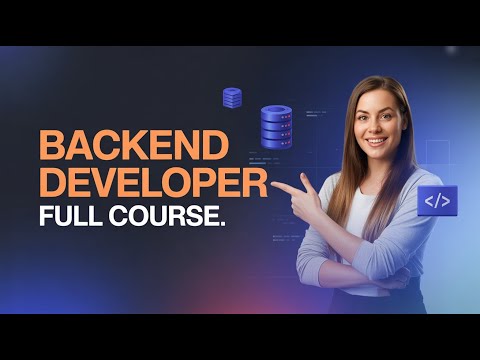 Backend Development with .NET🚀 – Full Course (Beginner to Advanced)👨‍💻