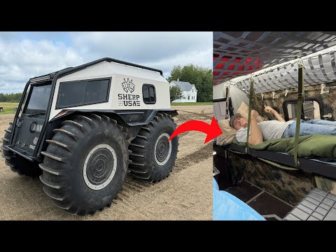 I Converted my Sherp into an Off-Grid Camper (Full Tour)