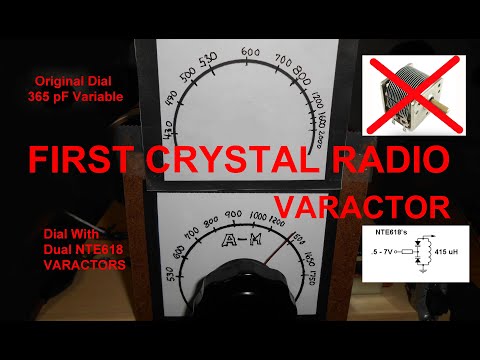 Your First Varactor Tuned Crystal Radio