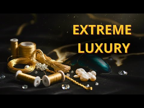 The Most Expensive haute couture embroidery materials in the world