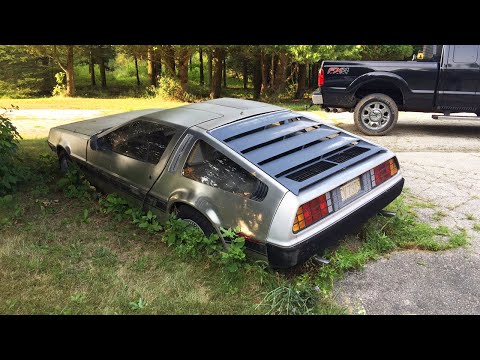 40 Years Sitting Twin Turbo DeLorean Will It Run?