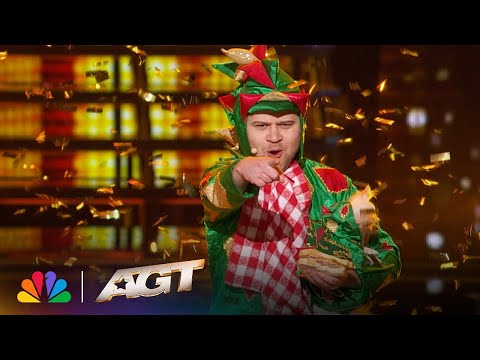 Golden Buzzer: Piff The Magic Dragon Wows Neil Patrick Harris | AGT