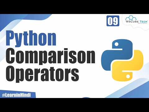 What are Comparison Operators in Python | Explained in Hindi For Beginners
