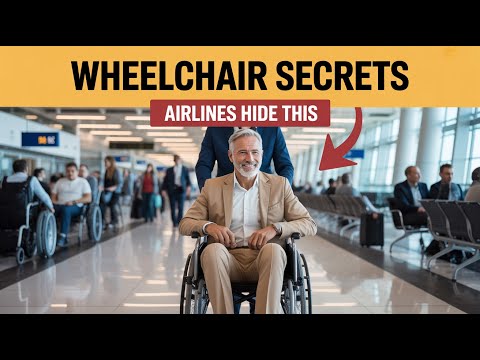 How To Use Wheelchair Assistance At The Airport (Secrets Airlines Hide From You)