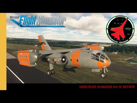 Inibuilds Dornier Do-31 Review | VSTOL | Experimental | Rolls Royce Pegasus | MSFS