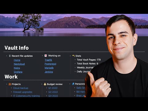 Building a USEFUL Dashboard in Obsidian