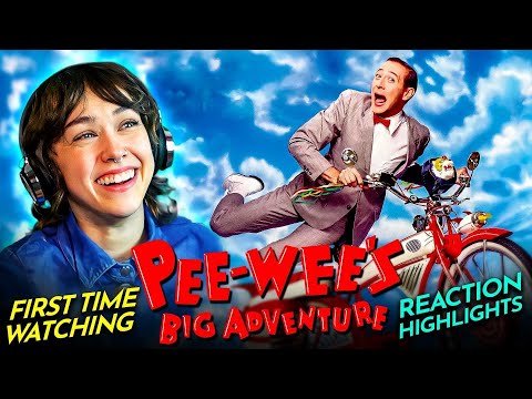 Nicki adores PEE WEE'S BIG ADVENTURE (1985) Movie Reaction FIRST TIME WATCHING